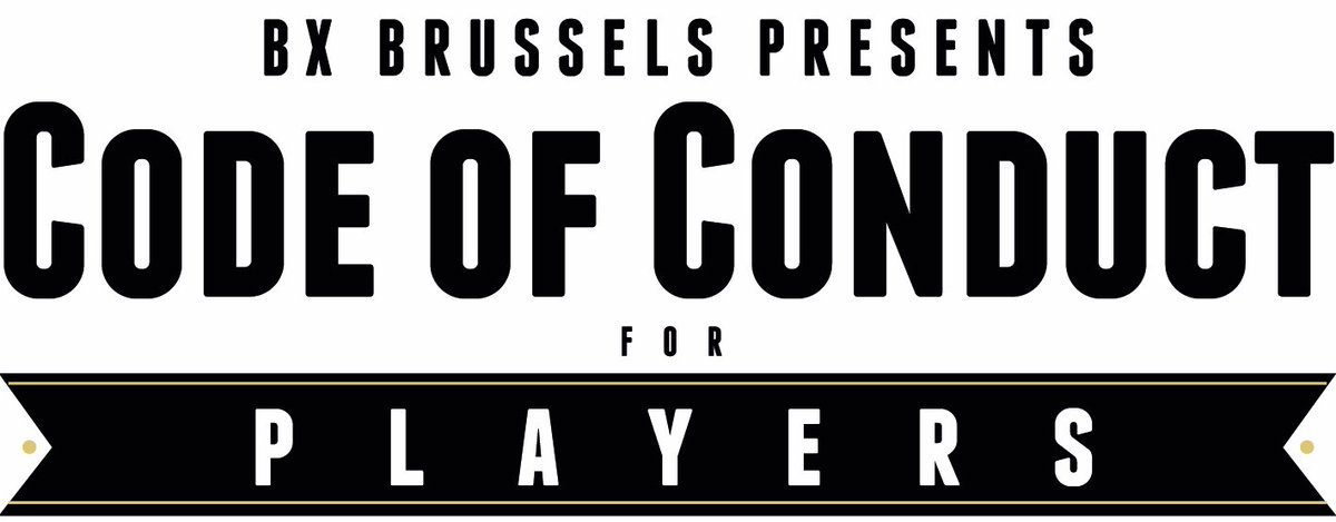 BXBrussels's tweet photo. Le BX présente les 'codes of conduct'! Nos valeurs les plus importantes en mots et images! #boostBX https://t.co/Xc83i9vMDd