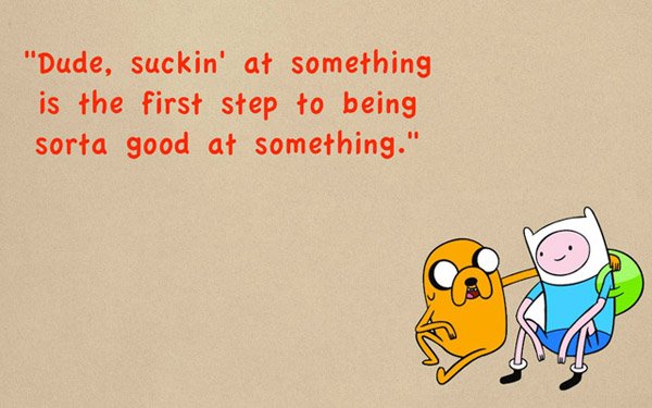 buffer's tweet photo. Life is long, sucking at something is only temporary... Practice makes perfect! https://t.co/XrpPI52eTs https://t.co/M27jRcOBno