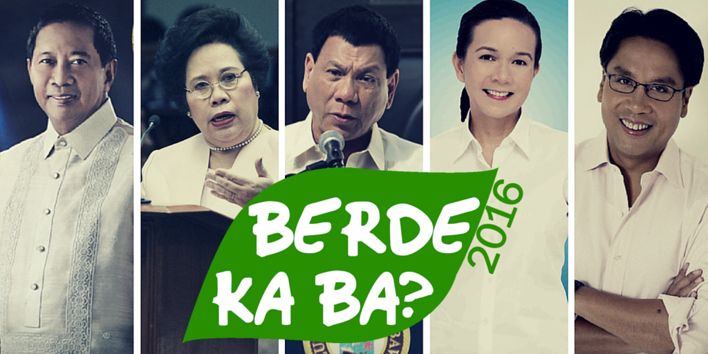 BerdeKaBa's tweet photo. #MomentMoTo to place the ENVIRONMENT at the heart of the 2016 electoral discussions! #BerdeKaBa #GreenThumb2016 https://t.co/aAB0sWRUWs