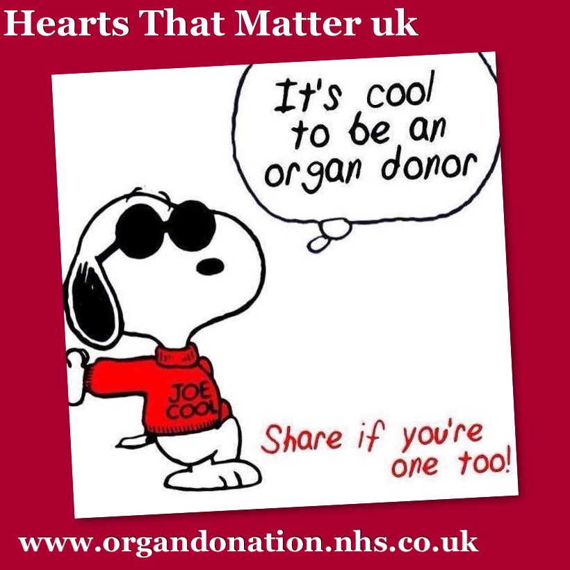 hearts_matteruk's tweet photo. RT if you COOL &amp; an Organ Donor 😎😎 @LLTGL @iLiveiGive @SharonBarbour @BeURguest @pumpinghearts @Medic1Direct @HTF_UK https://t.co/ePmWUzCka1