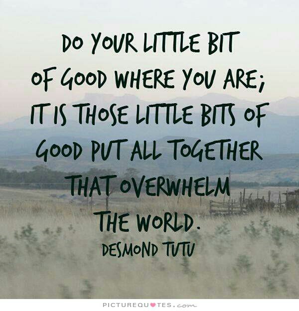 boscombesa's tweet image. Daily thought... #40acts #dolentgenerously