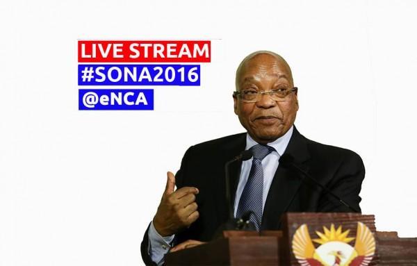 eNCA's tweet image. [LIVE STREAM] #SONAdebate MPs debate President Zuma's #SONA2016 at 2pm &amp;gt;&amp;gt; bit.ly/1R5Ifco