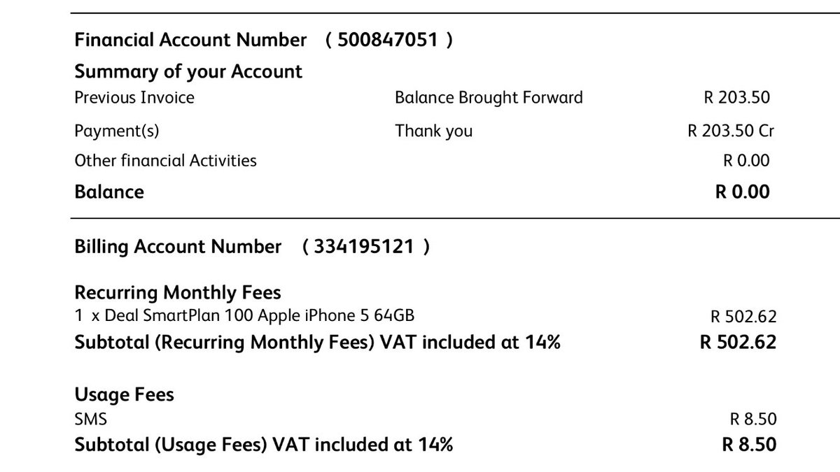 WikusduRand's tweet photo. Another reason I would not recommend @TelkomZA as your service provider-billed for a nonexistent account #EpicFail https://t.co/tRYGZij91K
