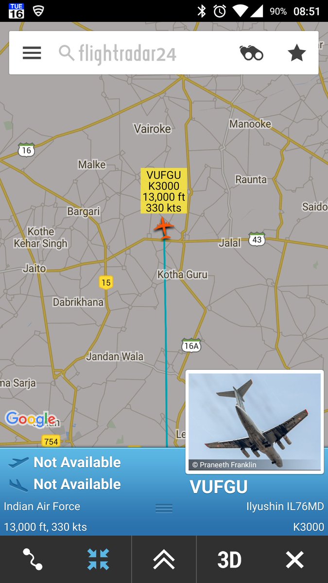 CivMilAir's tweet photo. #IFC Indian Air Force
IL76 #K3000 VUFGU
https://t.co/vcLdIRmEKR https://t.co/x8XNquv2tE