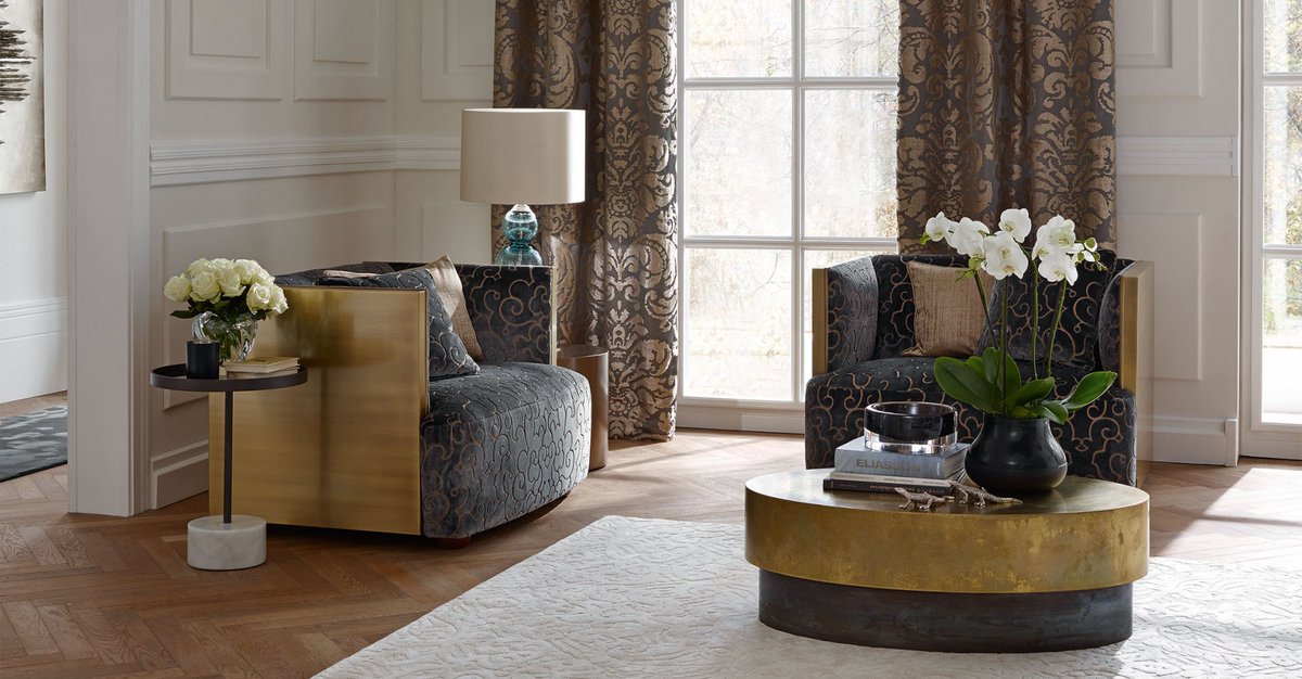 FauselBiskamp's tweet photo. Die Kollektion von #Sahco begeistert mit #stoffen #teppichen #tapeten die #interiordesign Branche. #fauselbiskamp https://t.co/j8w6IbMa5Q
