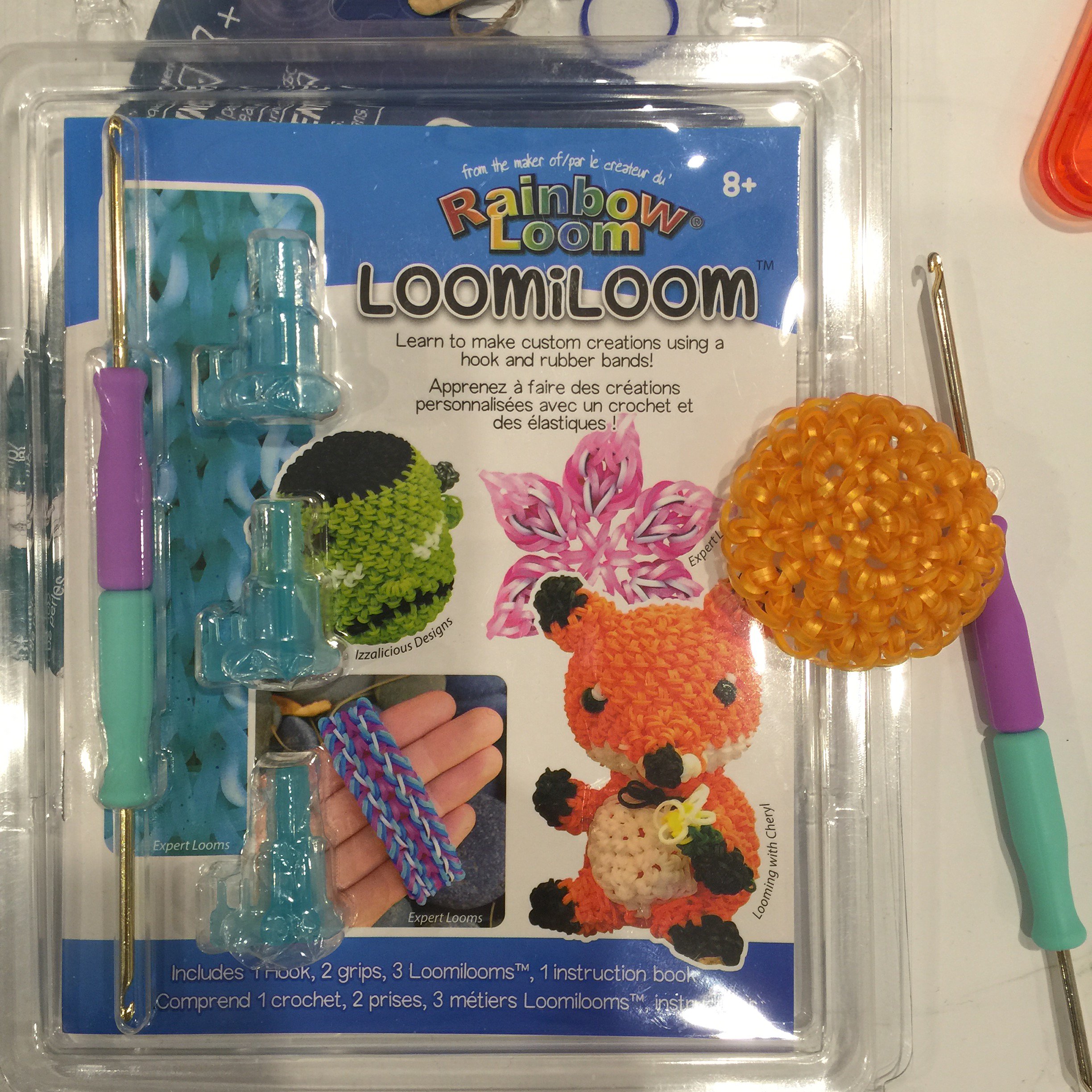 Rainbow Loom on X: LoomiLoom- double sided hook, Loomilooms, and  instructional book. Available in late spring, 2016. #LoomiLoom   / X