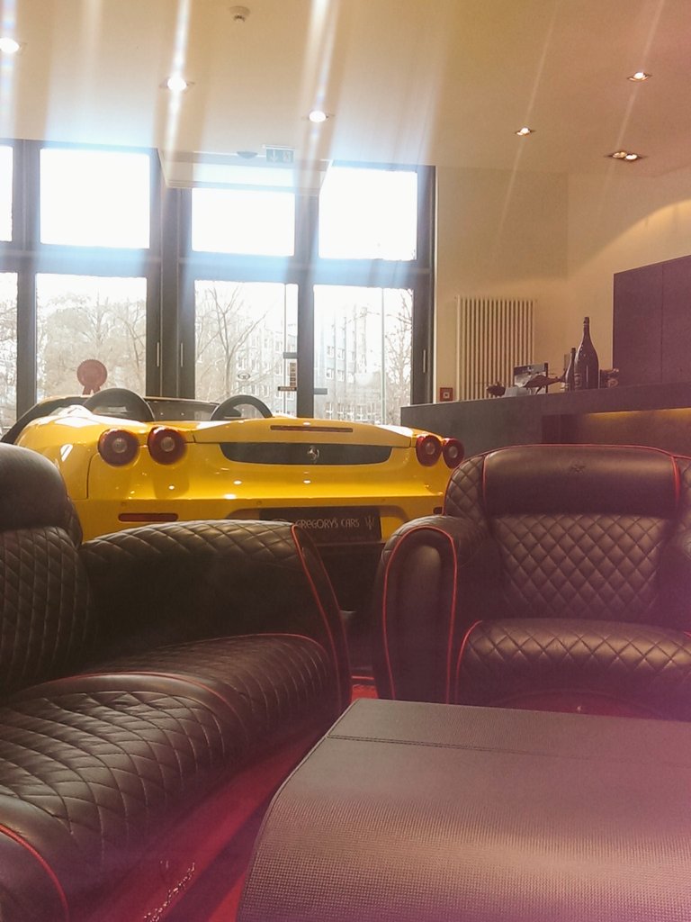 Rare giallo Ferrari F430 Roadster available at Gregory's Car Collection Berlin