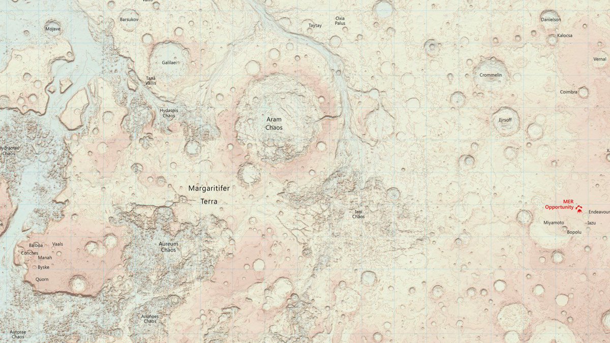 sciencefocus's tweet photo. See #Mars in a whole new way with the latest map by @OrdnanceSurvey https://t.co/oW7Duy2aiS #MARStermap https://t.co/97b6Y4onEp