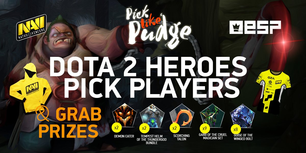 Natus Vincere On Twitter Help Dota 2 Heroes Pick Players