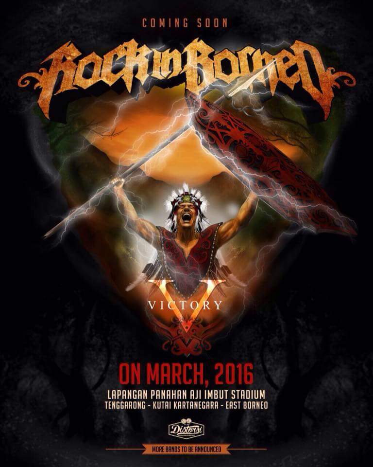 "ROCKIN BORNEO 2016" Siap digelar !!!! #RIB2016 #victory