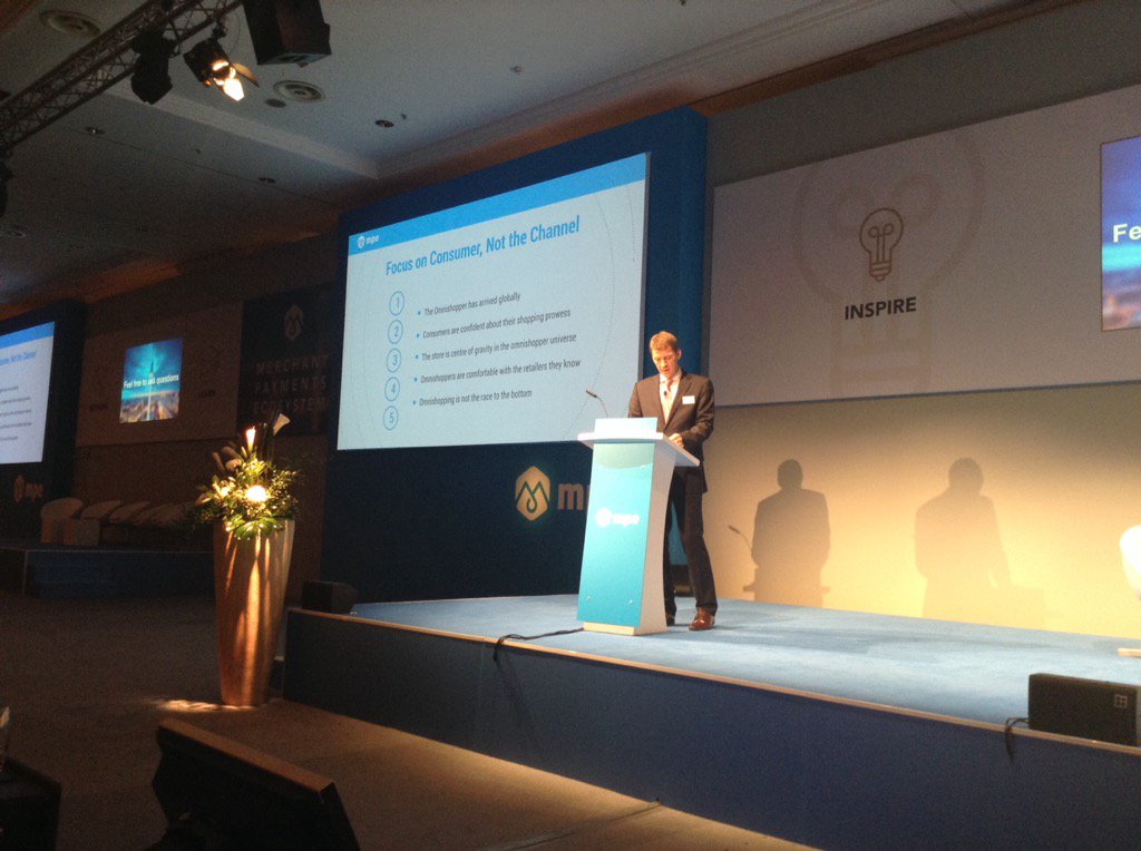 ThePaypers's tweet photo. MasterCard: omnishopping is not the race to the bottom #mpecosystem #MPE2016 https://t.co/Gjz5e5tt0c