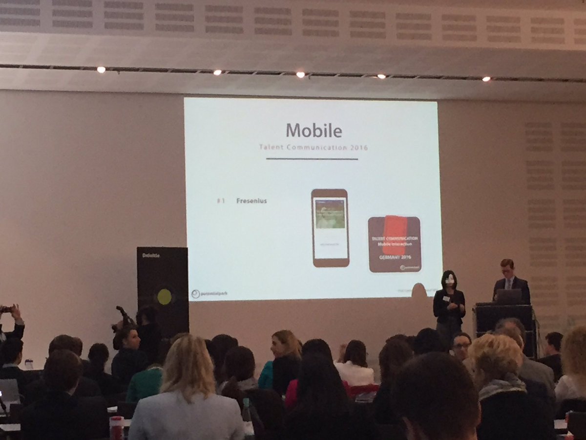 ArianeThomae's tweet photo. Gratulation an @Fresenius_Jobs für #1 in der Kategorie Mobile #OTaC16! Well done 👍🏼 https://t.co/Yv09YnoB1J