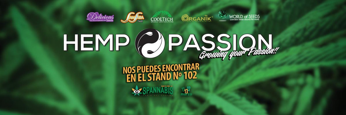 HempPassion's tweet photo. @HempPassion en #Spannabis2016 #stand102
https://t.co/0gHkc9NUhy https://t.co/JhQQrit56z