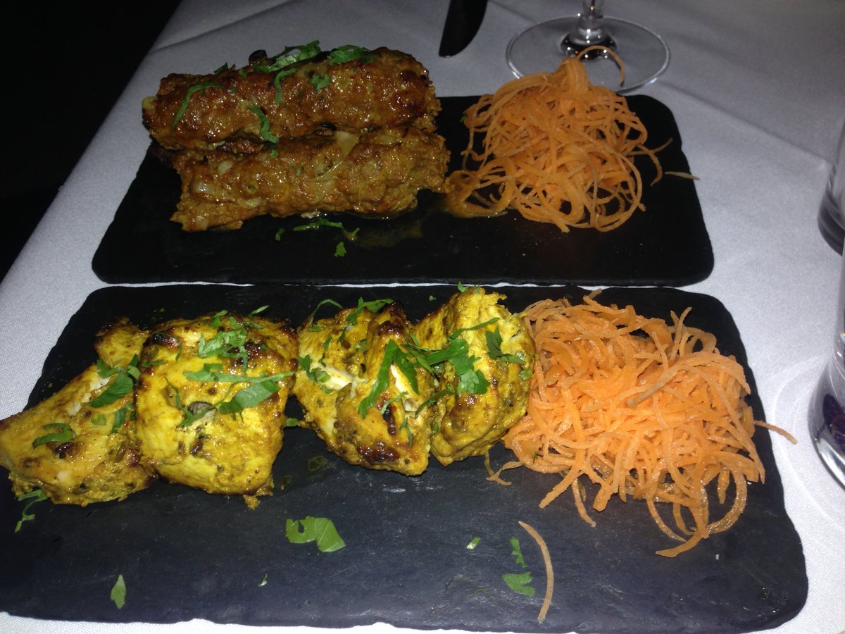 Had a delicious dinner last night <a href="/ThaliLondon/">Thali 'Fine Dining Restaurant of the Year'</a> - thank you. I am coming back for more spinach salad!