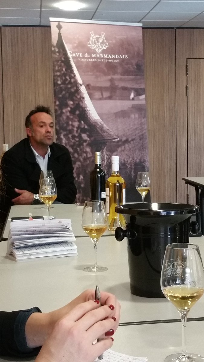amelienollet's tweet photo. Les @SauternesUnion s'allient avec @CaveduMarmandai pour le 1er Sauternes coopératif, vin de marque ! #vinisud2016 https://t.co/3HKybHCAtl