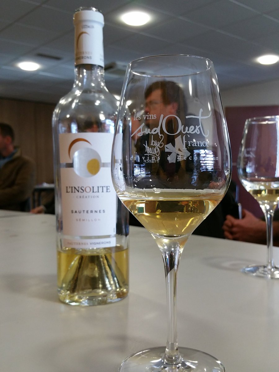 amelienollet's tweet photo. Les @SauternesUnion s'allient avec @CaveduMarmandai pour le 1er Sauternes coopératif, vin de marque ! #vinisud2016 https://t.co/3HKybHCAtl