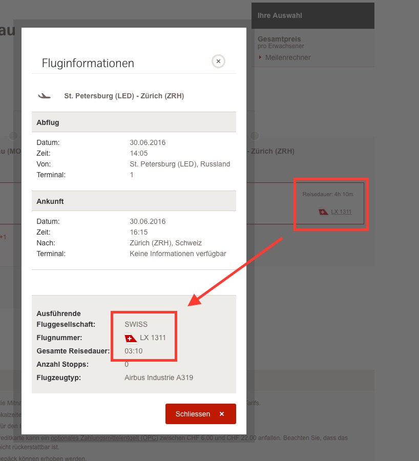 glattparker's tweet photo. @FlySWISS Vielleicht müsst ihr das mit den Zeitzonen auf eurem Buchungsportal nochmals überarbeiten. https://t.co/skYvp10sO6