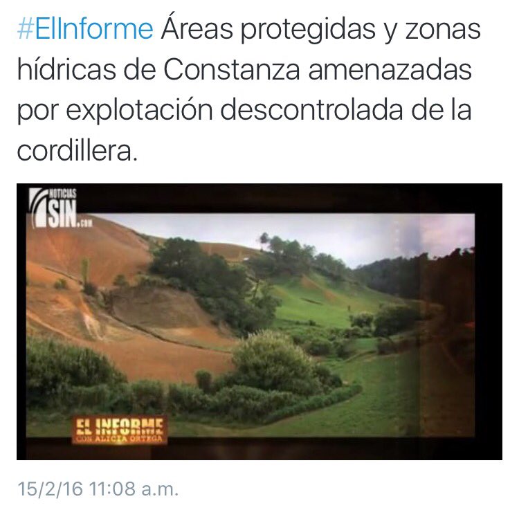 IvanGomezC's tweet photo. Si continuamos la fiesta de DEPREDACIÓN de nuestros ríos y montañas nos quedaremos SIN AGUA, SIN ÁRBOLES, SIN PATRIA https://t.co/VISz9oW95m