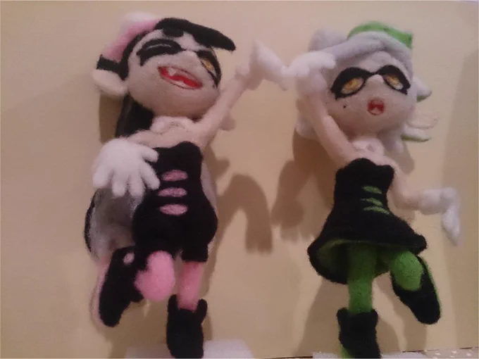 シオカラーズ。イヤリング忘れた・・・・けどイカよろしく～。#アクレーヌ #スプラトゥーン 