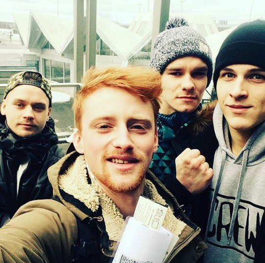 We are flying away to Netherland! #winterclash2016 #bladelife #teamLatvia