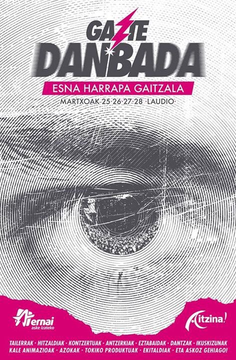 ernaiUK's tweet photo. Martxoak 25-28 #GazteDanbada Laudion!! #esnaharrapagaitzala https://t.co/So1iZkLCu6