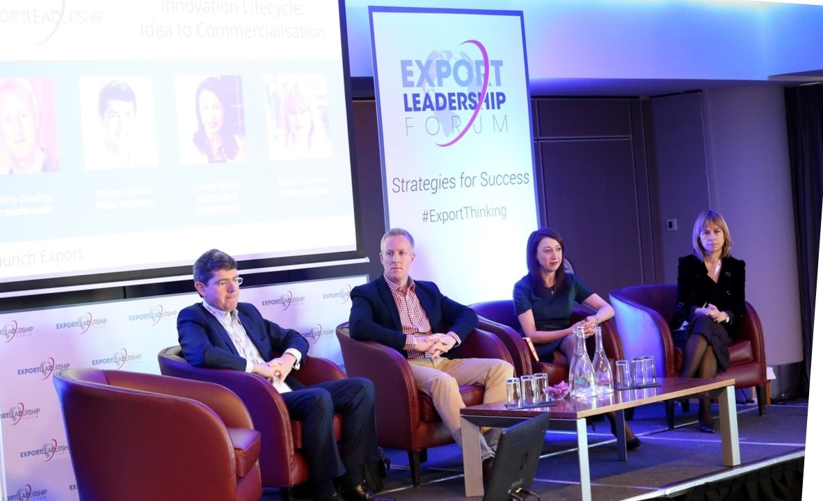 TransferMate's tweet photo. Barry Dowling participating in a panel discussion at the Export Leadership Forum 2016 #ExportThinking https://t.co/t4InJTnbox