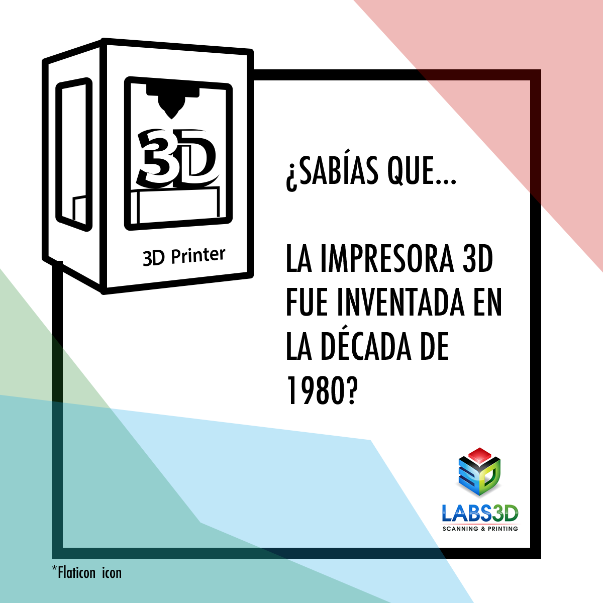 LABS3D's tweet photo. ¿SABÍAS QUE... 
#3dimpression #impresion3d #Labs3D #3Dprinting #BCN #Barcelona https://t.co/6sugOIoRv6
