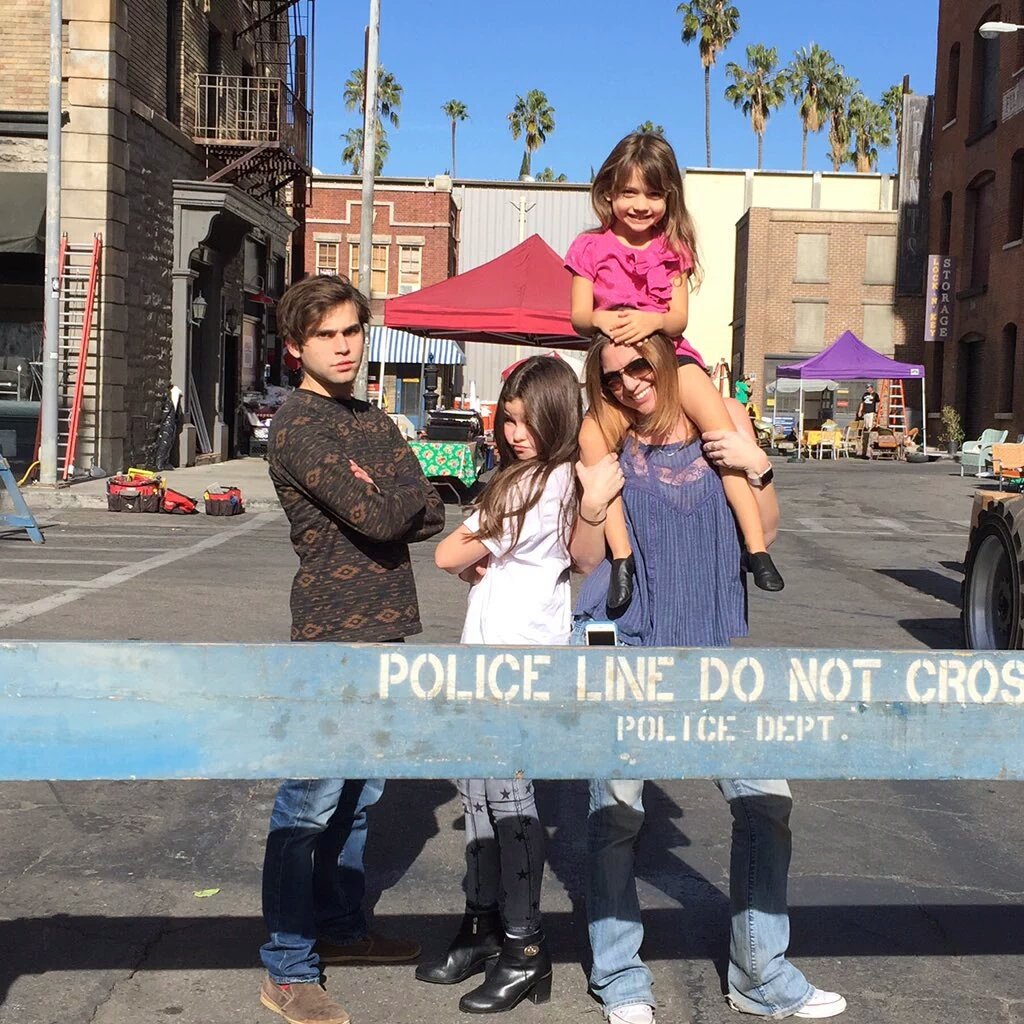 #Rebels on Paramount pictures back lot!