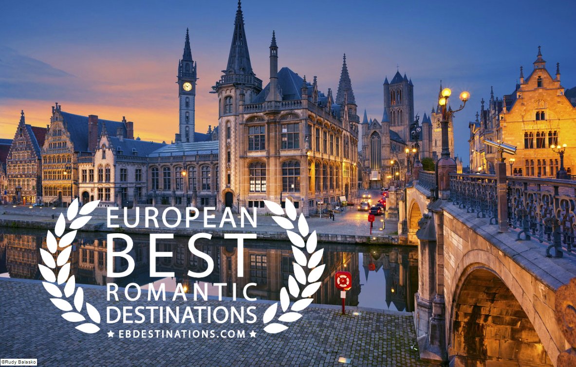 visitgent's tweet photo. Gent has been elected by a panel of 10.208 travellers, as one of the most romantic destinations in Europe! Thank you https://t.co/Y31eCFjd6h