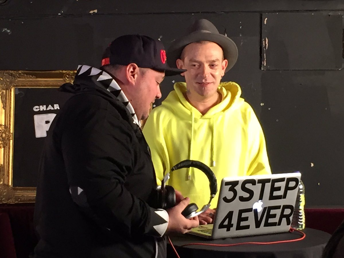 Rave legend <a href="/OfficialAdamski/">ADAMSKI</a> playin' some heavy beats to <a href="/CharlieSloth/">Charlie Sloth</a> on this week's Rap Up shoot