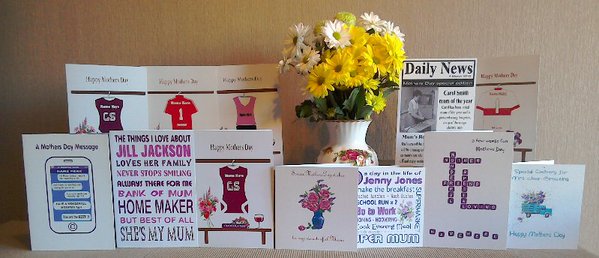 Living abroad Mum in the UK ? All our Mothers Day cards include postage to a UK address thegreetingshop.co.uk