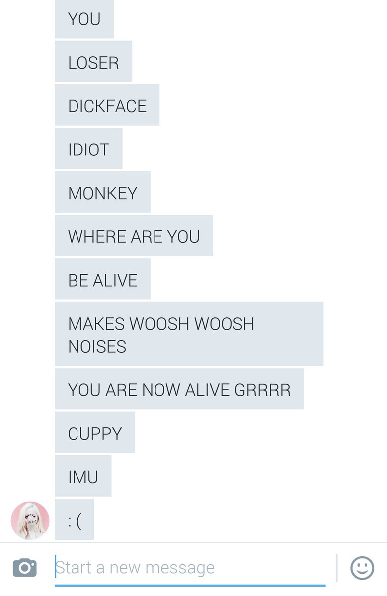 Well I take this as you missing me.