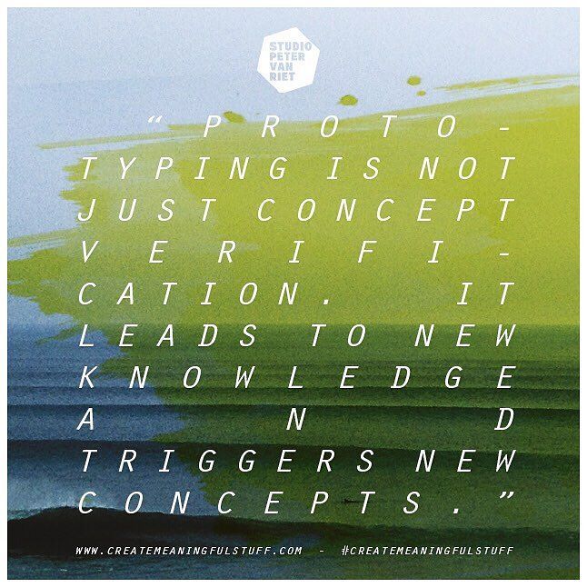 DesignRambles's tweet photo. Prototyping... #createmeaningfulstuff #design #designthinking #change by studiopetervanriet https://t.co/8rRzzCnJ11
