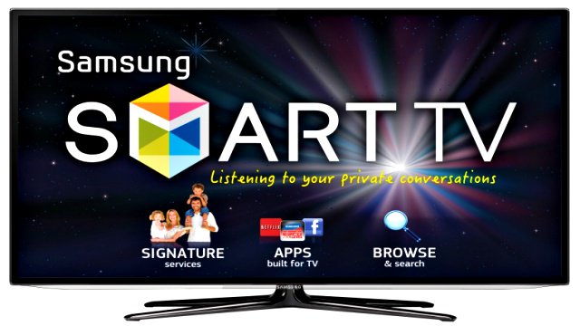 HackRead's tweet photo. Be careful of what you say in front our Smart TV: #Samsung | https://t.co/ygU2cdBR50 #Privacy #Spying #Marketing https://t.co/3puXZxmYL9