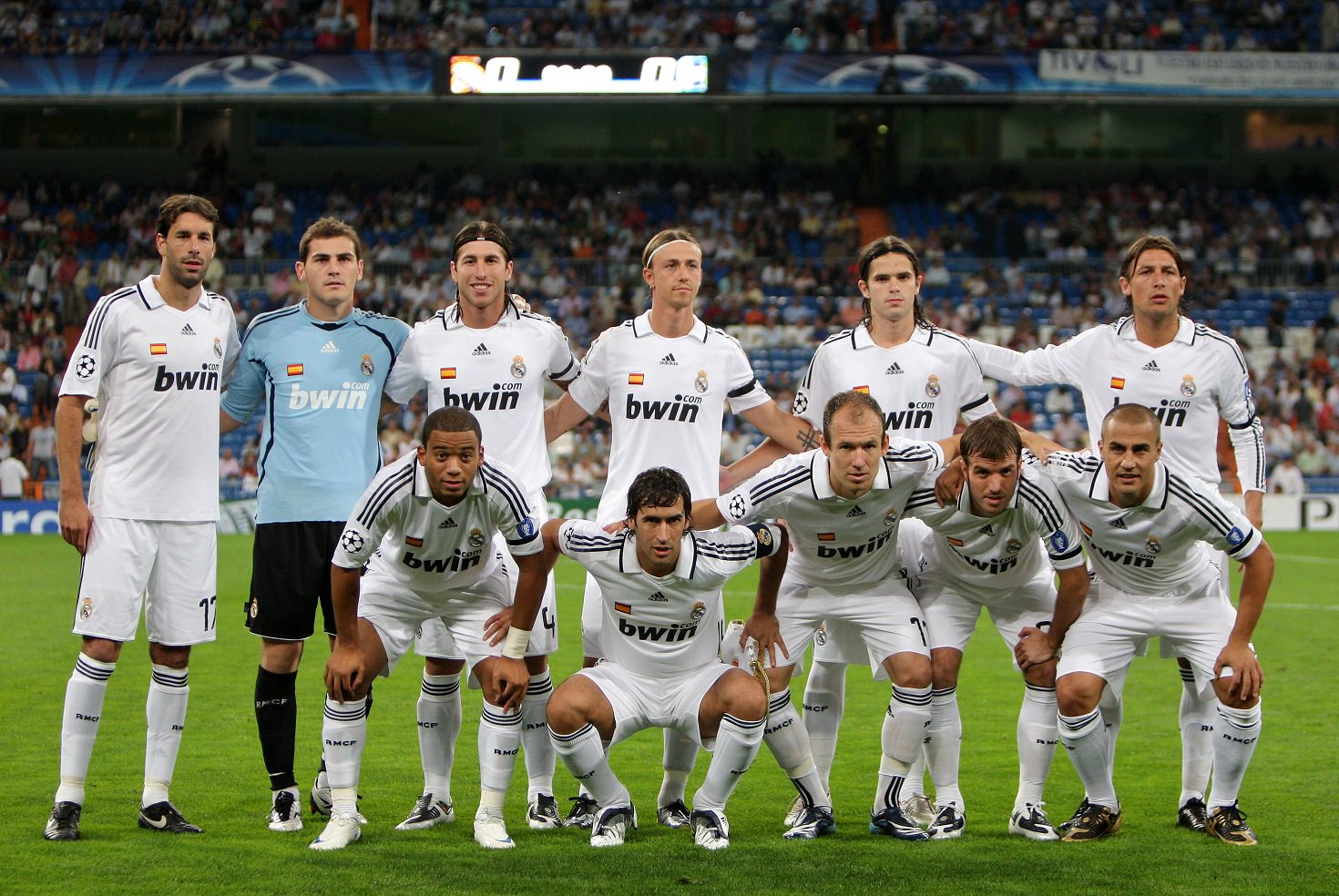 Real on sale madrid 2008