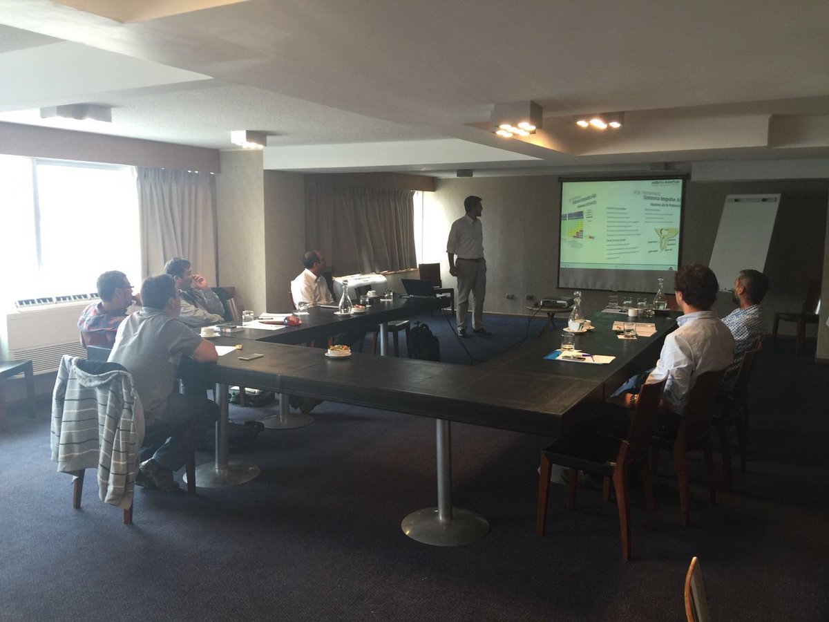 Milkrite's tweet photo. Here's our South America team teaching our dealers from Chile, Uruguay and Peru about the benefits of #ImpulseAir https://t.co/1wHWCJtryx