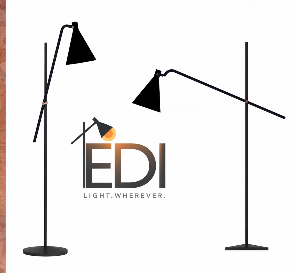 Light_Wherever's tweet photo. Hello World, my name is EDI @Light_Wherever! #light #floorlamp #CassMSI https://t.co/o5vmuQsWPD