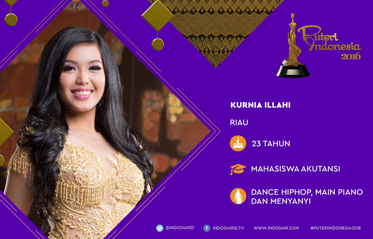 Indosiar's tweet photo. Yuk tweet #PuteriIndonesia2016 Riau @puterindonesia_ @IndosiarID sebagai Puteri Favorit Kepulauan 
https://t.co/ulenjxS4cl