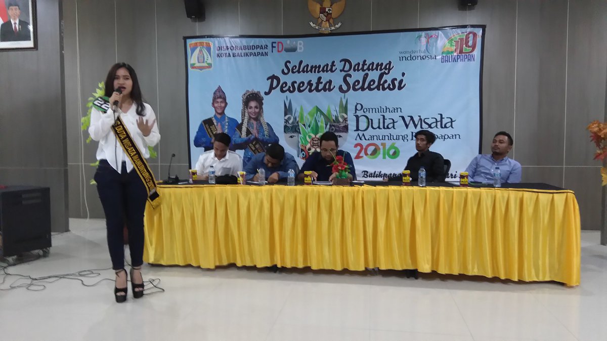KotaBalikpapan's tweet photo. #EventBPN Perwakilan dr msing2 klompok diskusi @FDWB_BPN mnyampaikan lgkh mreka memajukan pariwisata @KotaBalikpapan https://t.co/k9YVWpCdNC