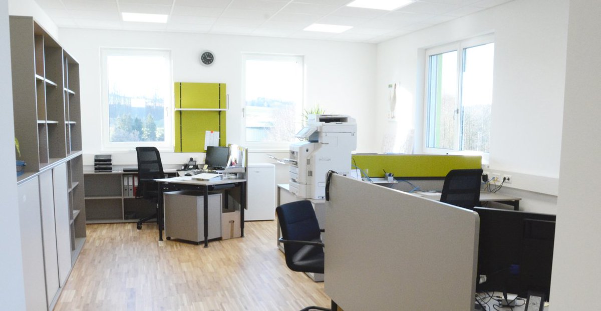 Das neue Gebäude der Eiermacher GmbH wurde mit Möbeln von #Wiesner-Hager ausgestattet: bit.ly/1RJ17QA