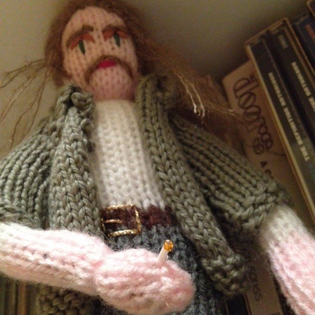 WoollyRockers's tweet photo. Newly knitted favorite - Rust Chole, True Detective!! #truedetective #MatthewMcConaughey #RustChole https://t.co/0sSl07zb49