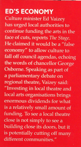 Interesting &amp; insightful comment from Ed Vaizey in Feb issue of AI.<a href="/edvaizey/">Lord Ed Vaizey</a> <a href="/artsindustrymag/">ArtsIndustryMagazine</a>