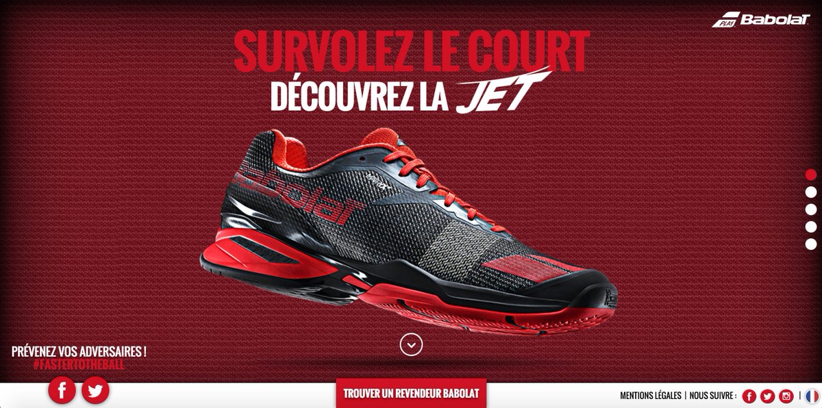 Maxime_Butin's tweet photo. Nouvelle @Babolat Jet #FasterToTheBall #Proud https://t.co/V7toR2tCJB https://t.co/5drenvfEgO