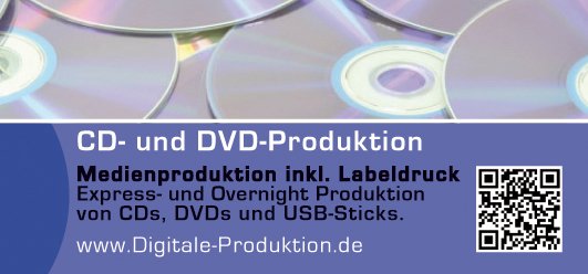DVD_Service's tweet image. CD- &amp;amp; DVD-PRODUKTION IN FRANKFURT!
#cdproduction #cdcopy #dvdcopy #pressecd #pressedvd #usbsticks #medienproduktion