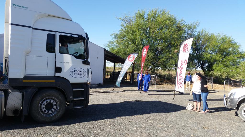 karienb11's tweet photo. @Tygerberg104fm @PicknPay @MANTruckBusSA @Die_Burger #ProjekSOS100 in Carnarvon/Prieska 36Ton veevoer en Hoop!🙏 https://t.co/VYTaHvU9Sz