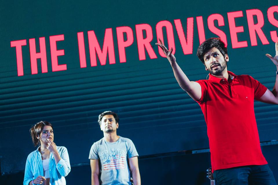 .<a href="/YesImprovisers/">The Improvisers</a> will be in Delhi this weekend. Get your weirdest suggestions ready: go.nh7.in/1KQORMm