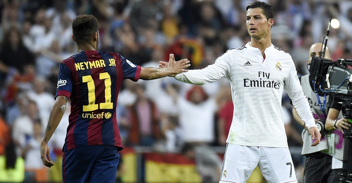brfootball's tweet photo. 80% of Real Madrid fans say they would swap Cristiano Ronaldo for Neymar https://t.co/N01CJ2mYAe https://t.co/y6nLYHtaUL