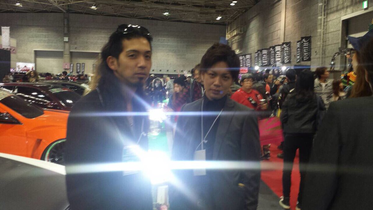161Mk's tweet photo. 大阪オートメッセ2016!!
無事終了!!
G9からベンツ、セルシオの出展サポートしてました!
最高に楽しかった\(//∇//)\
#オートメッセ
#GRAVITY9
#CL
#セルシオ
#最高の舞台
#集合写真入れず https://t.co/1O7ha4mOGN