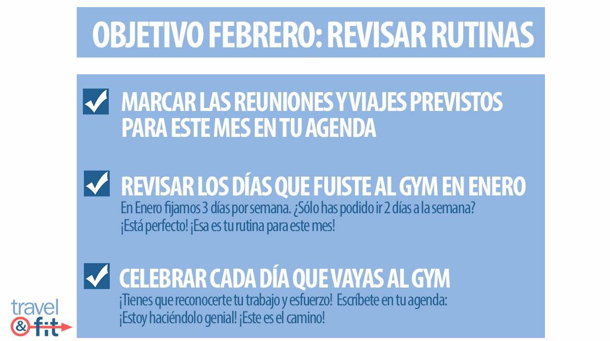 ¿Cómo van los objetivos de #febrero? ¡A por ellos #traveleros! ¡Podéis hacerlo!