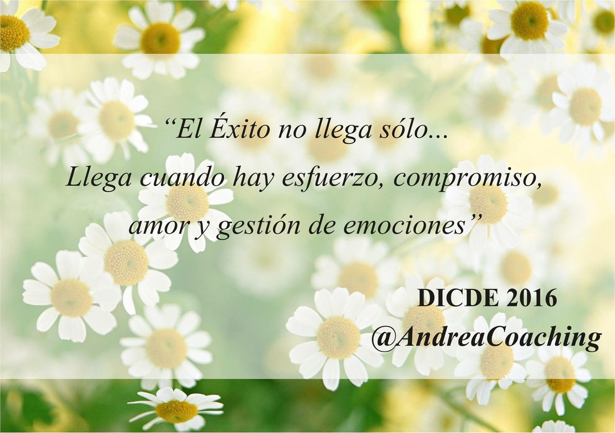 AndreaCoaching's tweet photo. El éxito no llega sólo
Feliz martes ❤️⚽️🙋🔝💃🏼
Que linda es la vida
Qué lindo es el fútbol
#Coaching
Diplomado #Dicde https://t.co/BXp9tclLpd